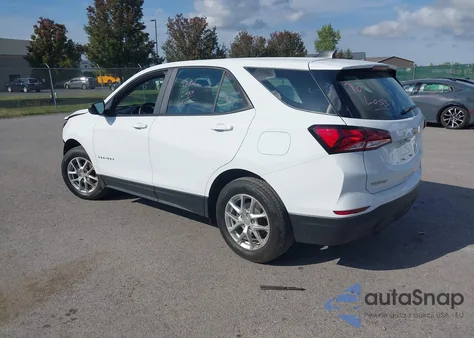 2022 Chevrolet Equinox Fwd Ls z USA, uszkodzony, nr VIN 3GNAXHEV4NS154835